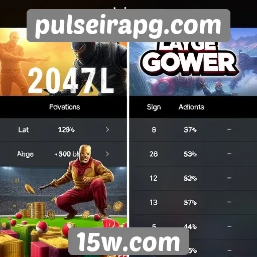 Comparativo entre jogos populares na plataforma